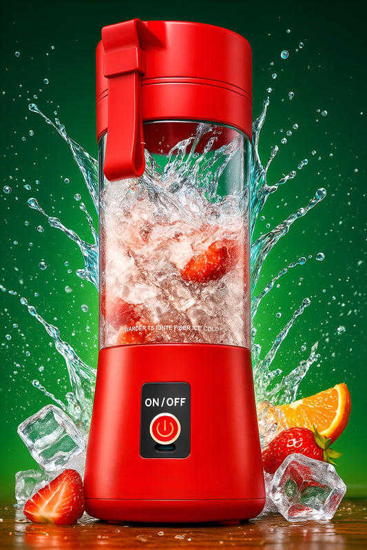 JuiceBeast – Portable Blender with 6 Sharp Blades & USB Charging